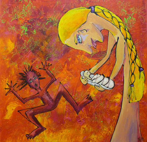 2014, rumpelstilzchen, 80x80